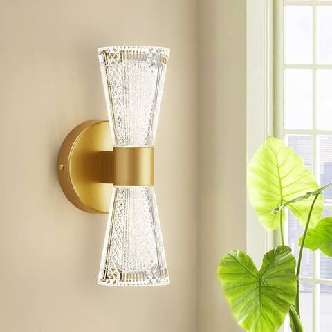 Deyidn 12W LED Bathroom Light with Texture of Crystal - N/A
