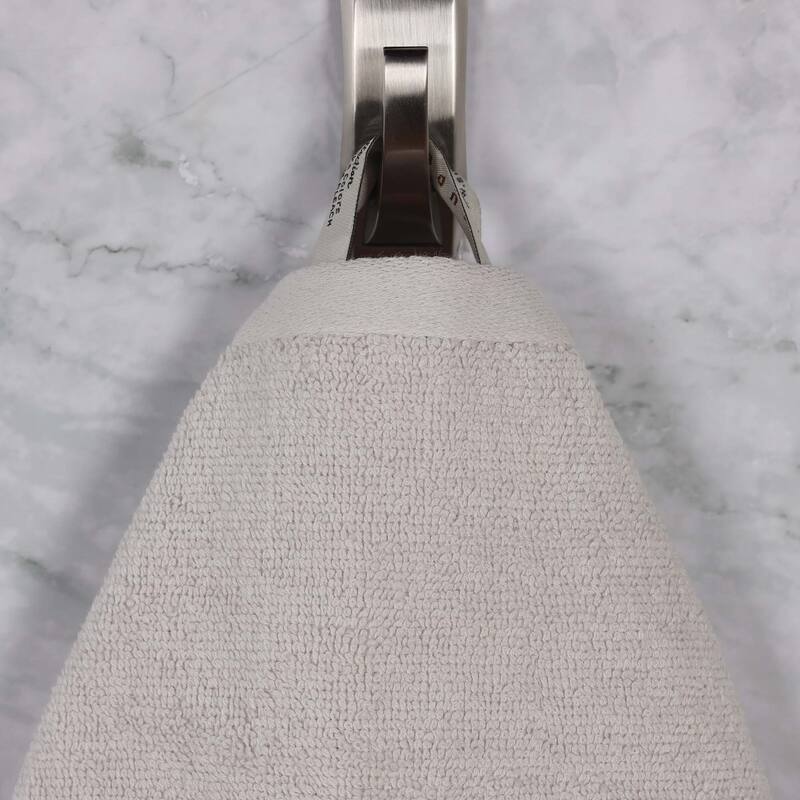 Superior Lodie Cotton Plush Absorbent Jacquard Solid 3 Piece Towel Set