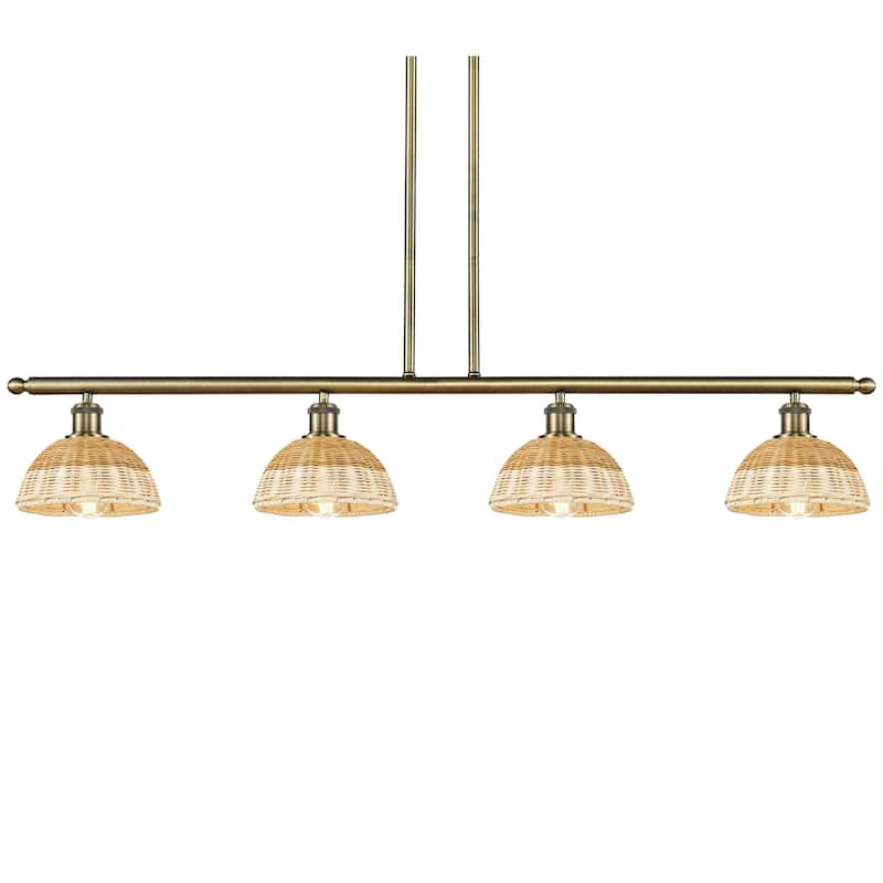 Innovations Lighting 516-4I-9-48 Bristol Natural II Linear Bristol - Antique Brass / Natural