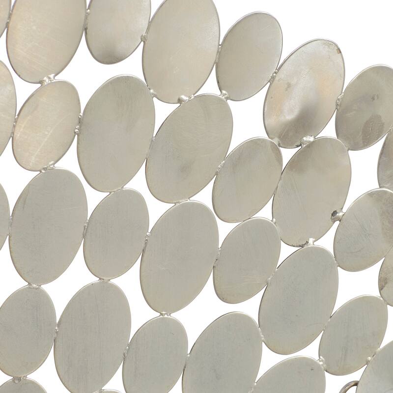 Silver Stainless Steel Metal Plate Home Wall Decor