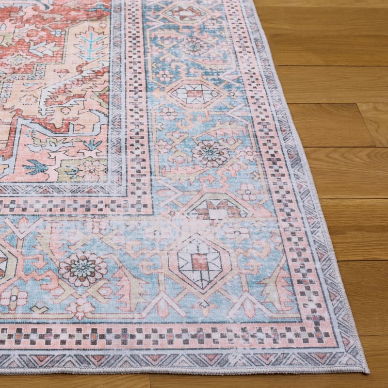 SAFAVIEH Arizona Funda Machine Washable & Slip Resistant Rug