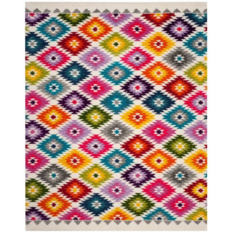 SAFAVIEH Fiesta Shag Gerbrich Abstract Rug