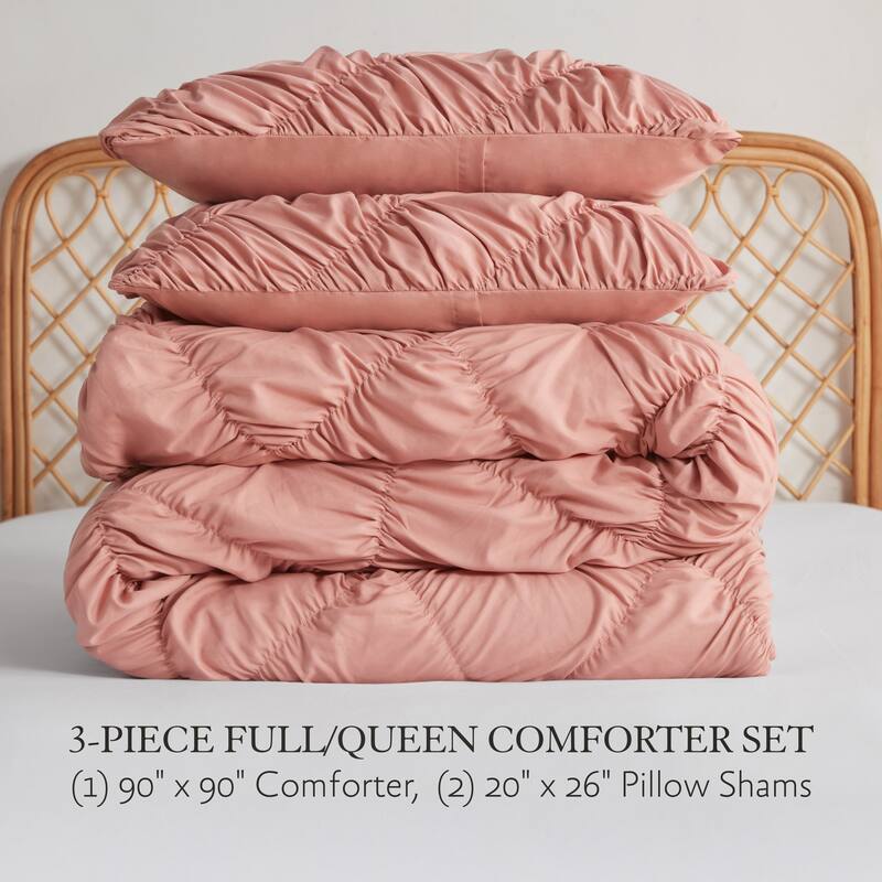 Jessica Simpson Emmy Textured Comforter Sets