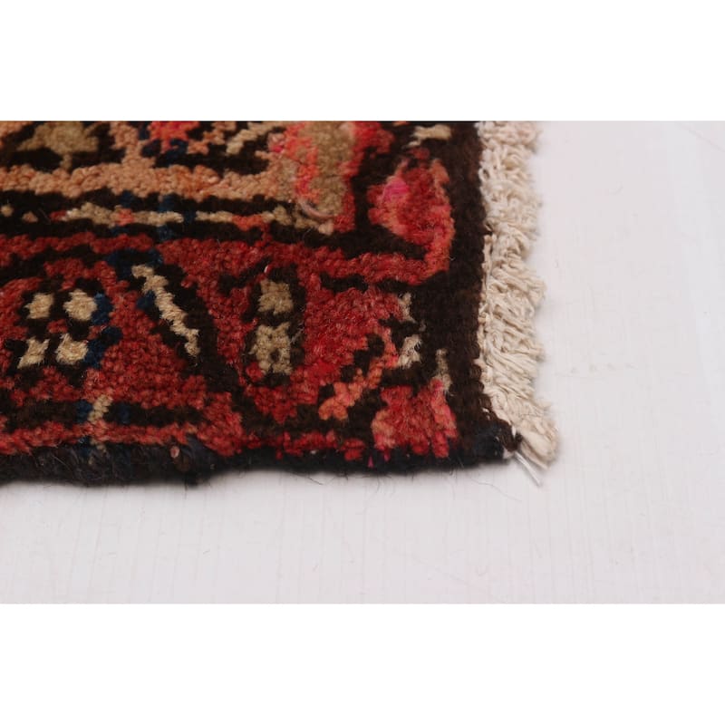 ECARPETGALLERY Hand-knotted Konya Anatolian Navy Wool Rug - 3'7 x 11'6