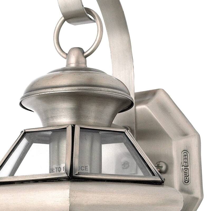 Roseto Gaines 1 Light 12" Tall Outdoor Wall Sconce with Clear Glass