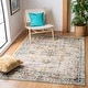 preview thumbnail 13 of 109, SAFAVIEH Madison Diederike Boho Medallion Distressed Rug 10' x 14' - Grey/Gold