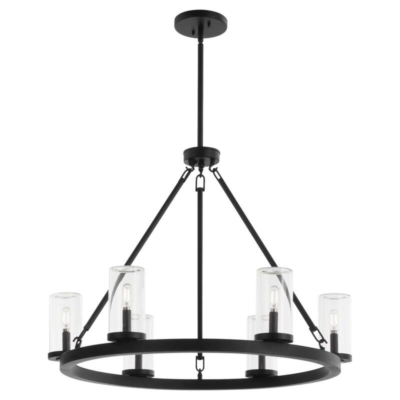 Quorum International 70-6 Gentry 6 Light 32" Wide Ring Chandelier