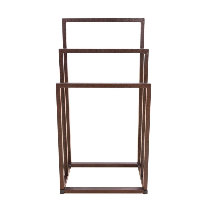 Metal Freestanding Towel Rack 3 Tiers Hand Towel Holder Organizer for Bathroom Accessories