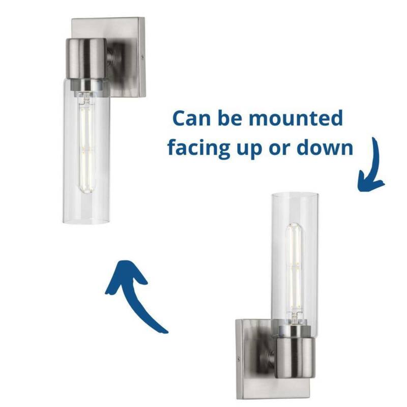 Progress Lighting Clarion 13" Tall Bathroom Sconce