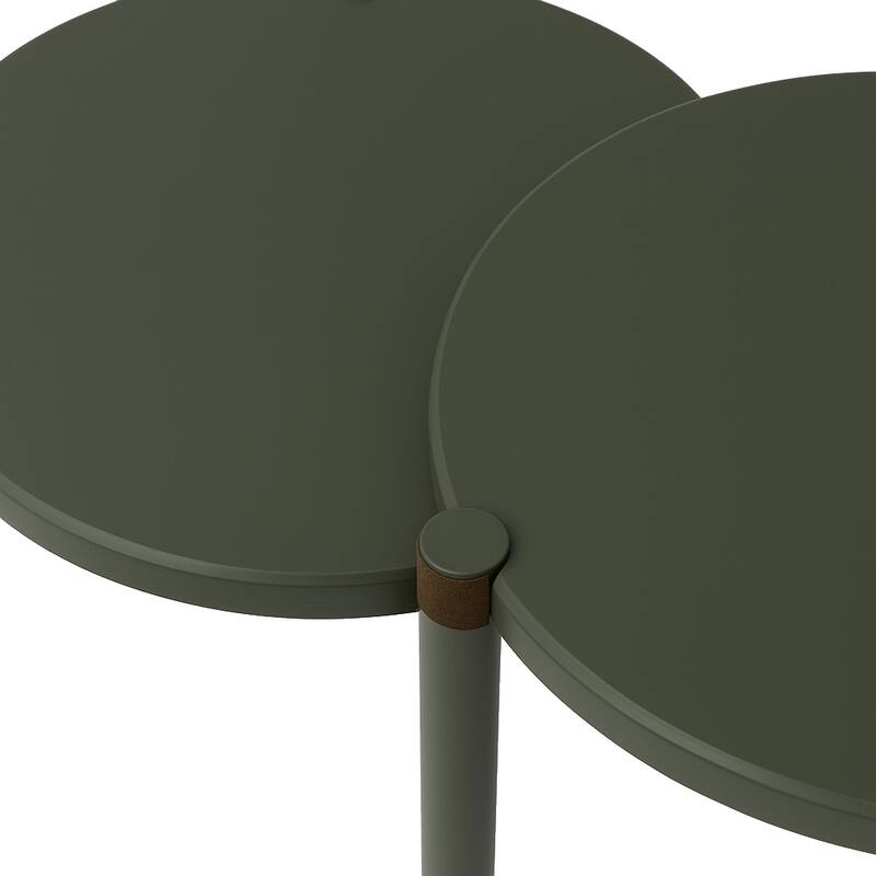 Leick Home 2-Pack Redonda Bay Side Tables