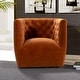 preview thumbnail 15 of 40, Luxor Mid Century Modern Swivel Accent Comfy Chair