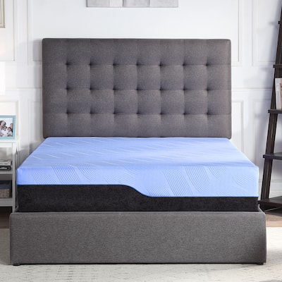 Bridgevine Home 12 inch Refresh Hybrid Cooling Fast Responding Latex Foam and Coil Adult Mattress