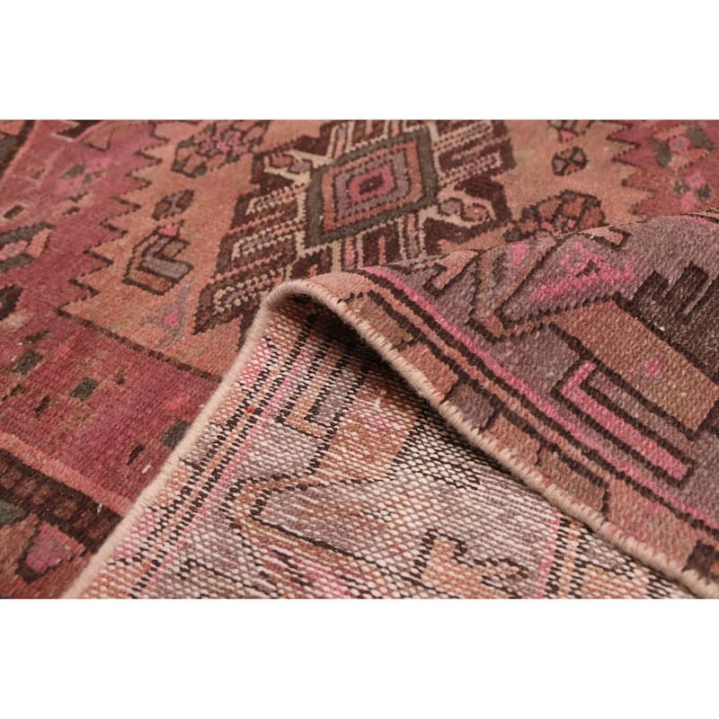 ECARPETGALLERY Hand-knotted Antalya Vintage Copper Wool Rug - 4'2 x 7'0