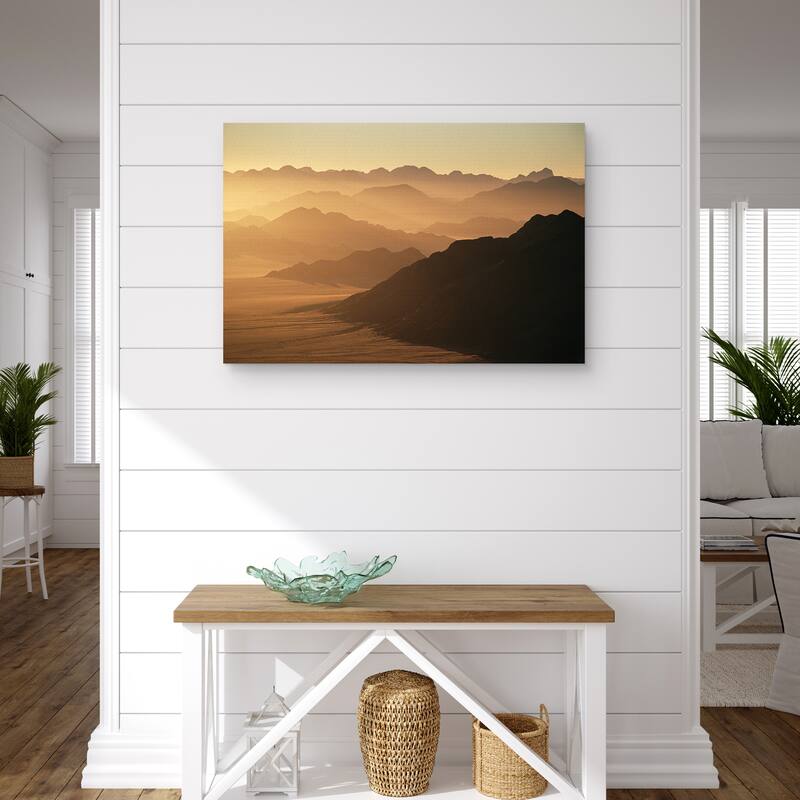 Sienna Hills by Robert Harding Picture Library Canvas Art Print