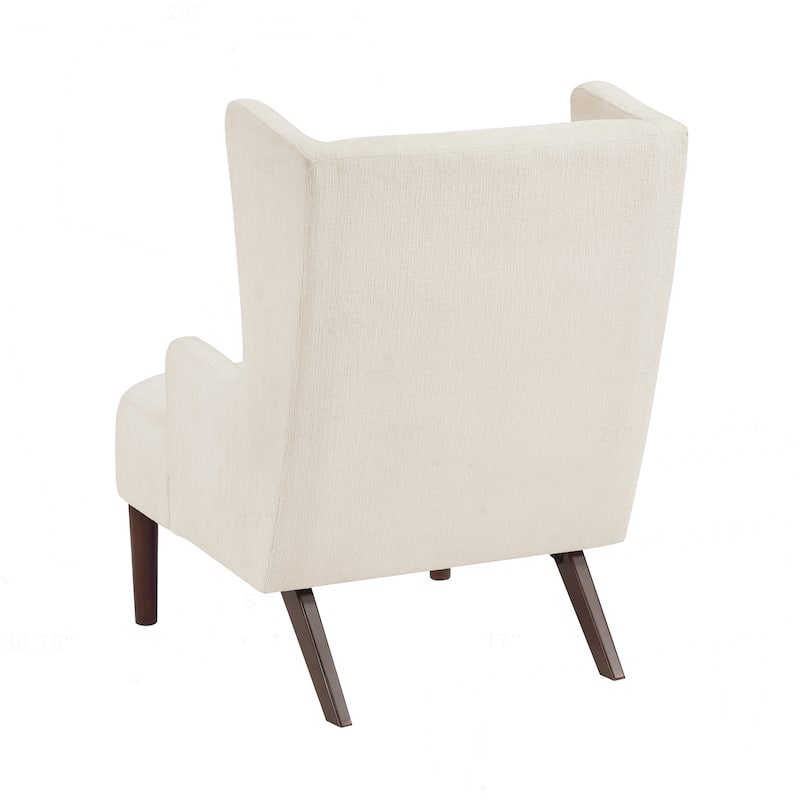 Sophisticated Wingback Accent Chair for Stylish Living Rooms and Beyond