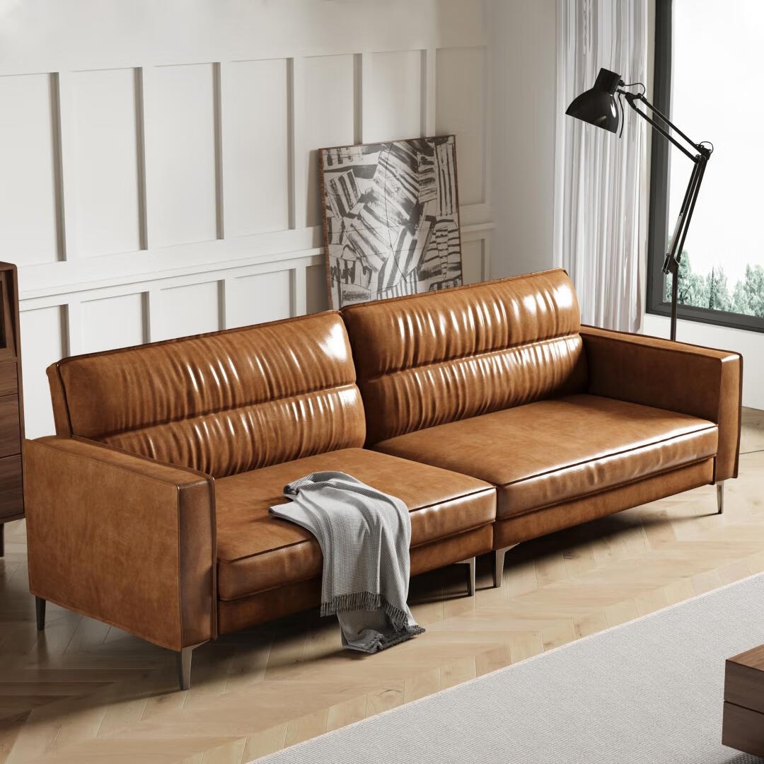Mid Century Modern Leather Sofas Bed Bath Beyond