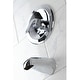 preview thumbnail 3 of 10, Kingston Brass Tub Only Trim Package with Single Lever Handle and Tub