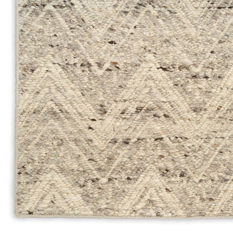 DKNY Pure Purl Modern Chevron Indoor Rug