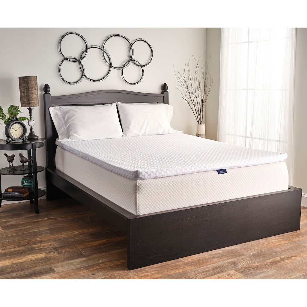 Harmony 2" Mattress Topper featuring Hybrid Bliss Memory Foam