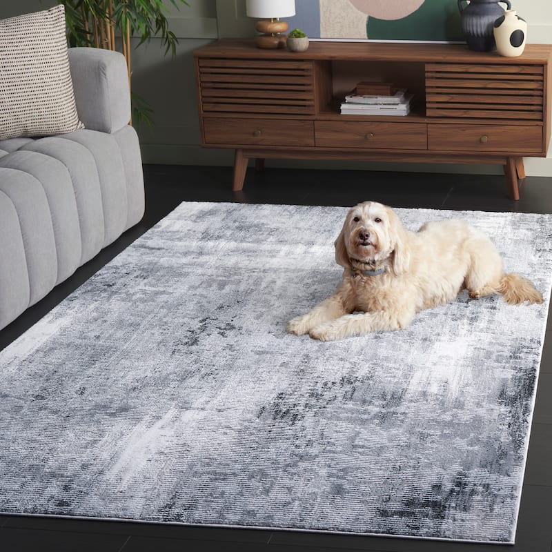 SAFAVIEH Slate Pauline Modern Abstract Rug