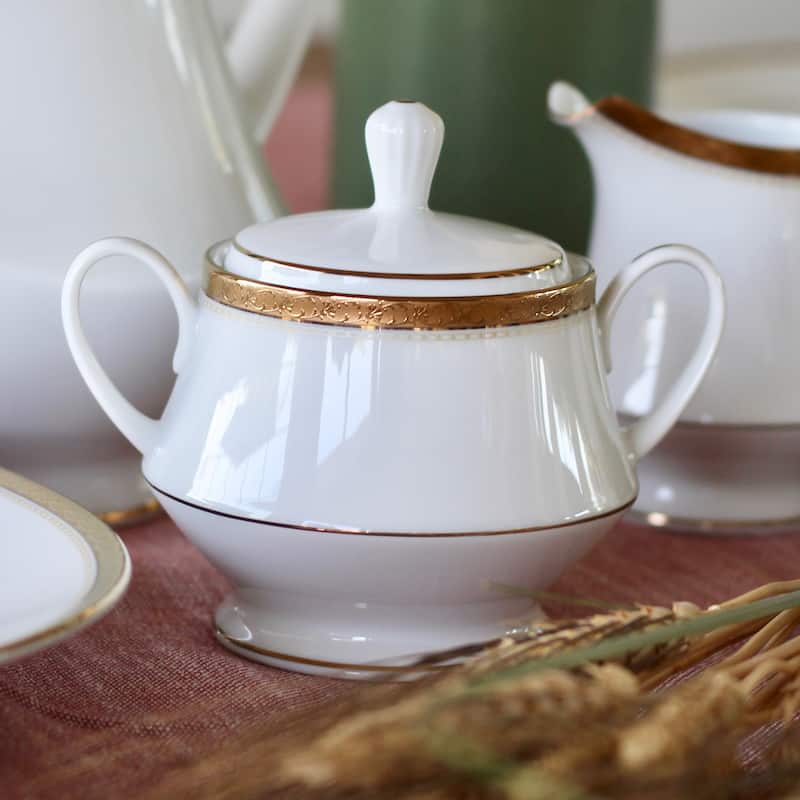 Noritake Charlotta Sugar & Creamer Set
