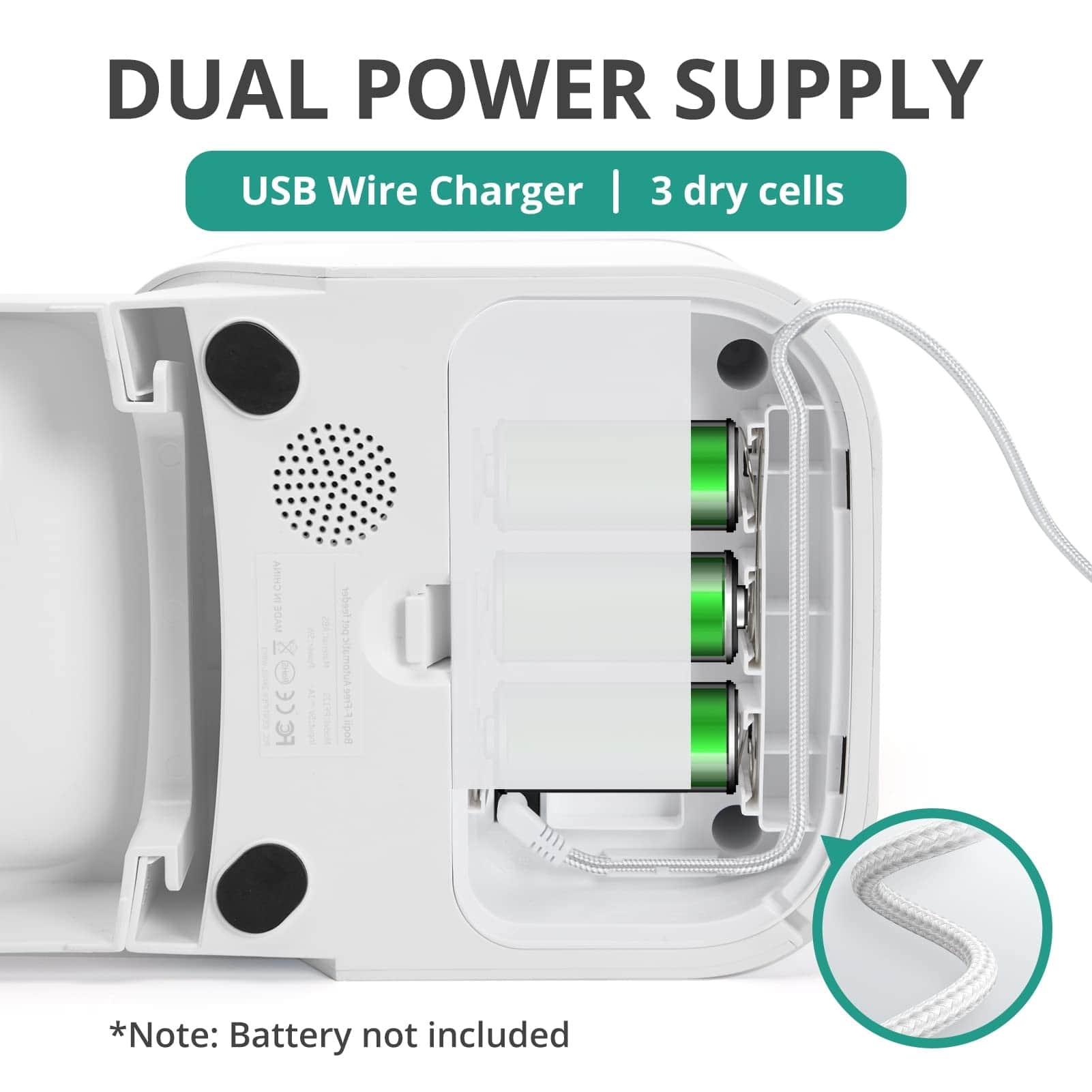 Automatic Pet Feeder, Timed Cat Feeder with APP Control Bed Bath