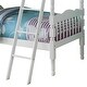 preview thumbnail 5 of 25, Classic Rectangular Design Twin over Twin Bunk Bed