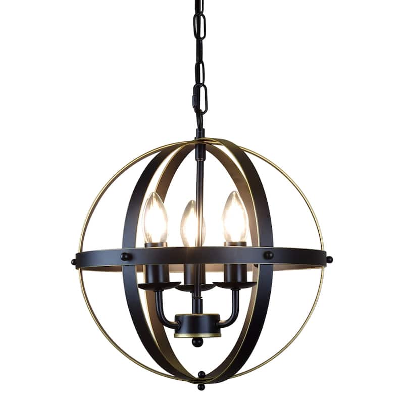 Pendant Light Flush Mounted Adjustable Hanging Ceiling Chandelier Light for Kitchen Island Living Room