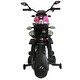 preview thumbnail 12 of 29, 12V Kids Ride-On Motorcycle with Manual Throttle, PU Seat, and Wireless Music - Safe Training Wheels