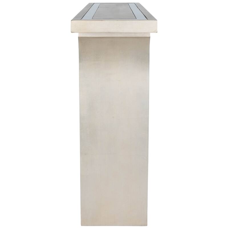 Handmade Butler Katya Silver Leaf Console Table (China)