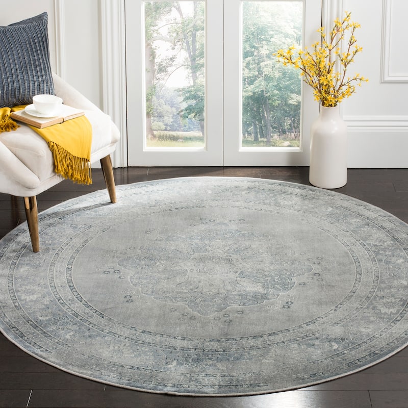 SAFAVIEH Vintage Ritienne Oriental Distressed Viscose Rug