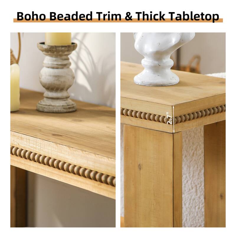 The Wooden Entrance Table Is Truly Remarkable, Boasting A Simple And Unadorned Design, Natural Materials, A Reasonable Structure