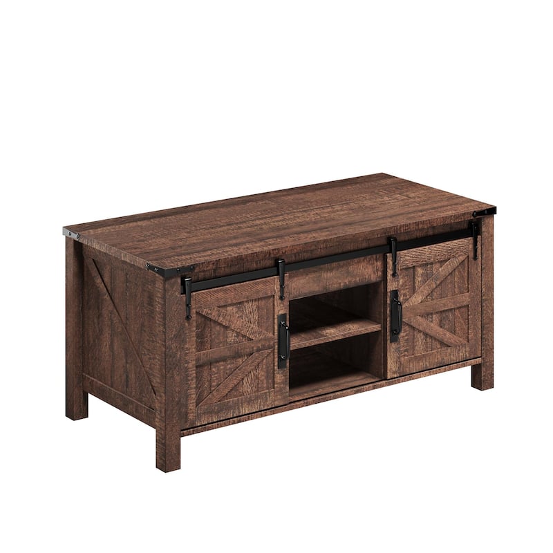 Farmhouse lift-top Coffee Table, Hidden Storage, Rustic Center Table