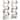 Gymax 2 PCS 6-Tier Geometric Bookcase 74.5-Inch S-Shaped Bookshelf w/