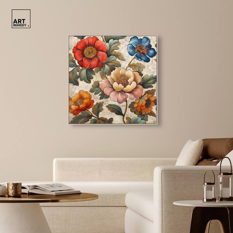 Golden Gardenia II Canvas by Art Remedy