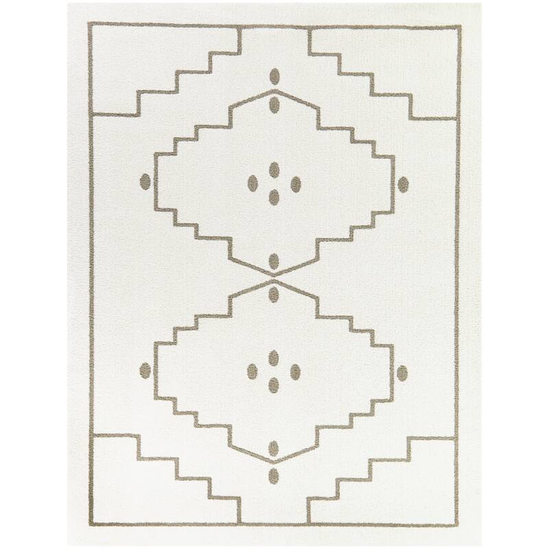 Miklos Modern Medallion Area Rug