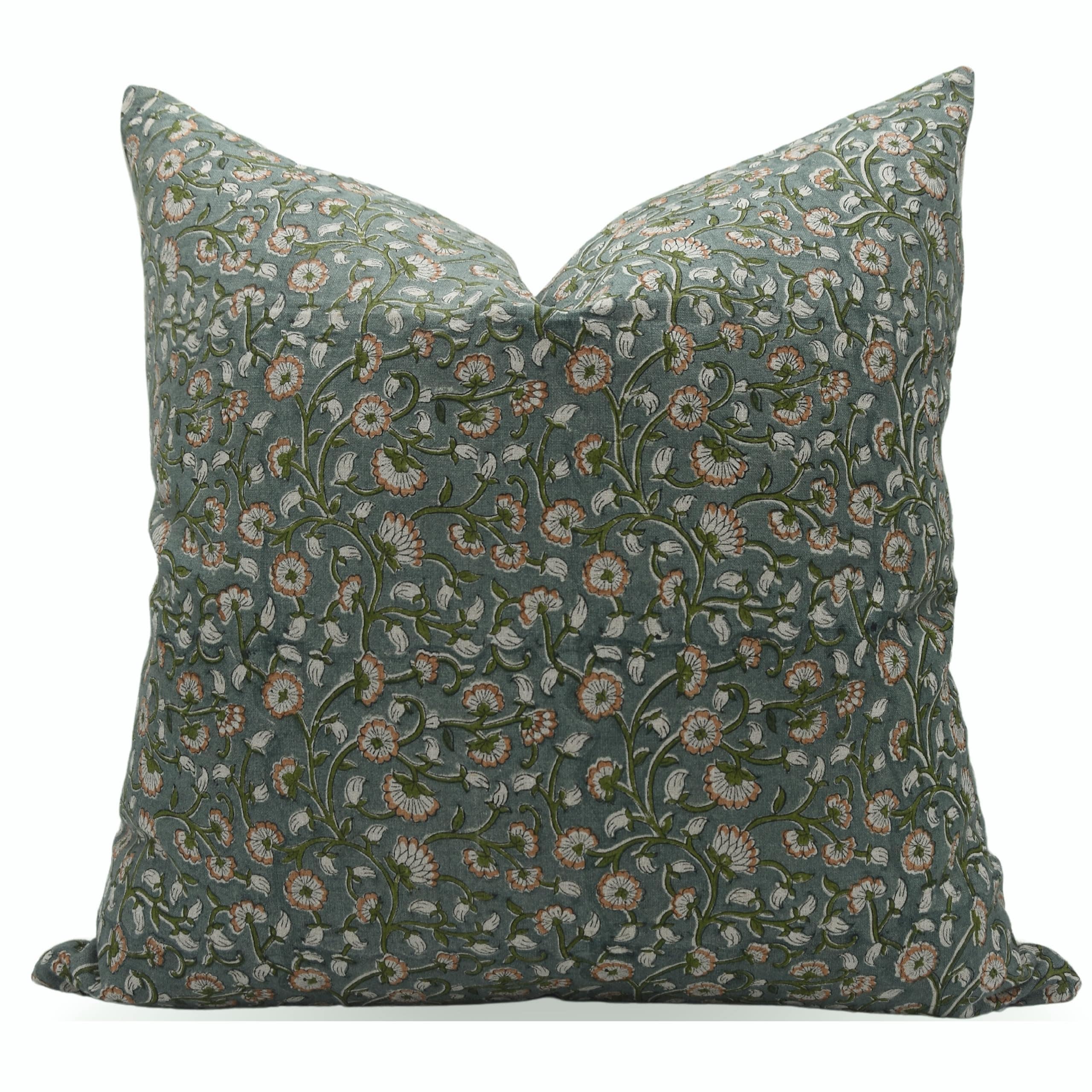 Fabdivine Soft Bohemian Pure Linenm Light Weight Cushion Cover, Himachal