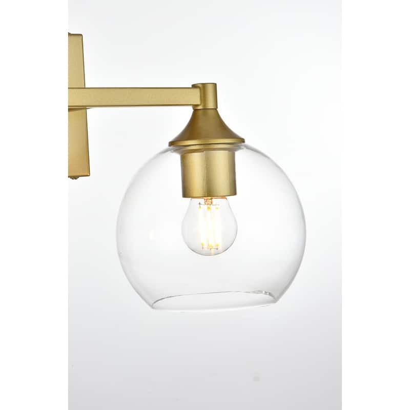 Elegant Lighting LD7308W16 Eero 2 Light 16" Wide Vanity Light