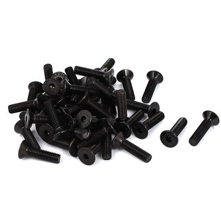 50pcs M2 Hex Socket Head Cap Screws - 12.9 Grade Carbon Steel Allen Bolts, 40mm Length, For Motorcycle Bicycle Car DIY