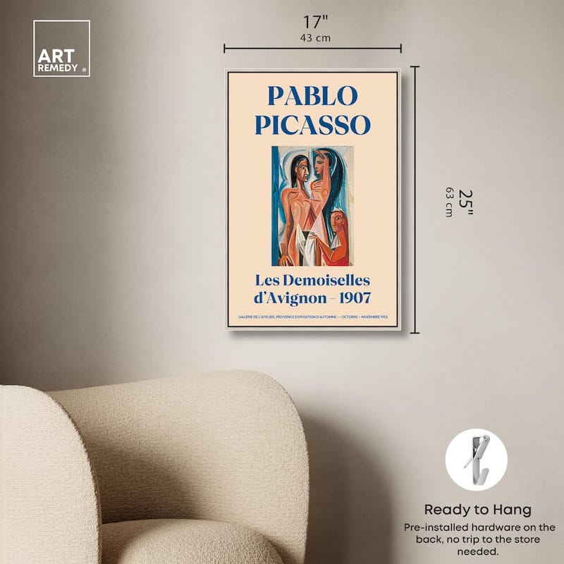 Faces of Demoiselles Canvas by Art Remedy