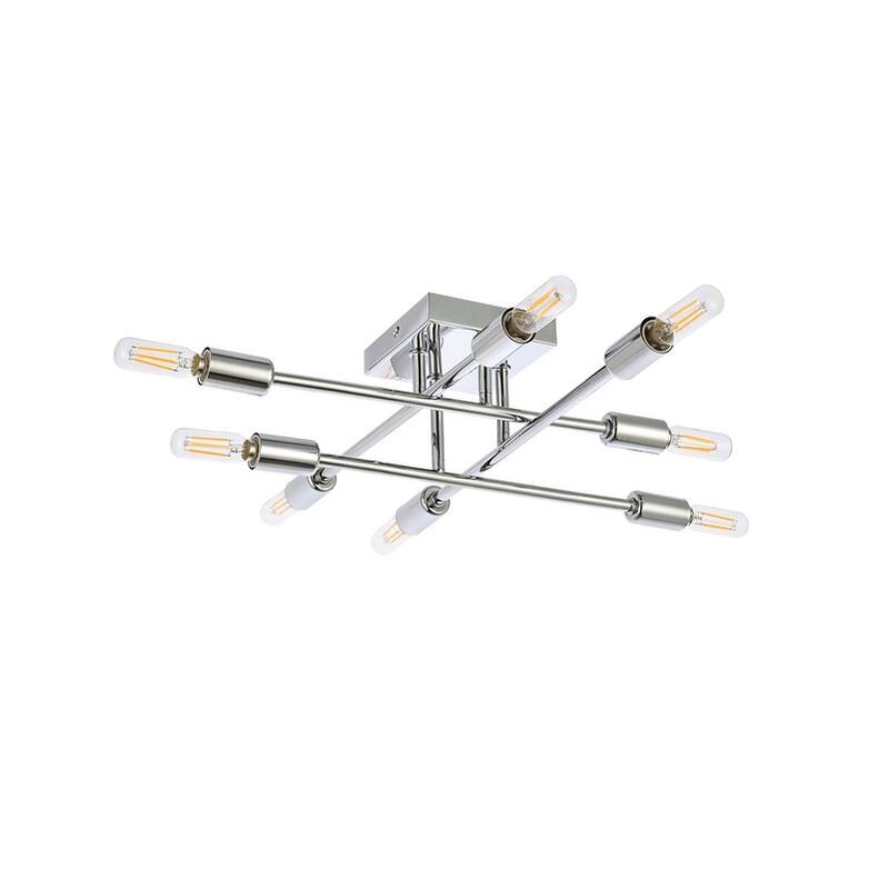 Serene 8 Light Flush Mount - 19.1 Inch