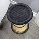 preview thumbnail 77 of 76, Natural Geo Moray Decorative Handwoven Jute Accent Stool