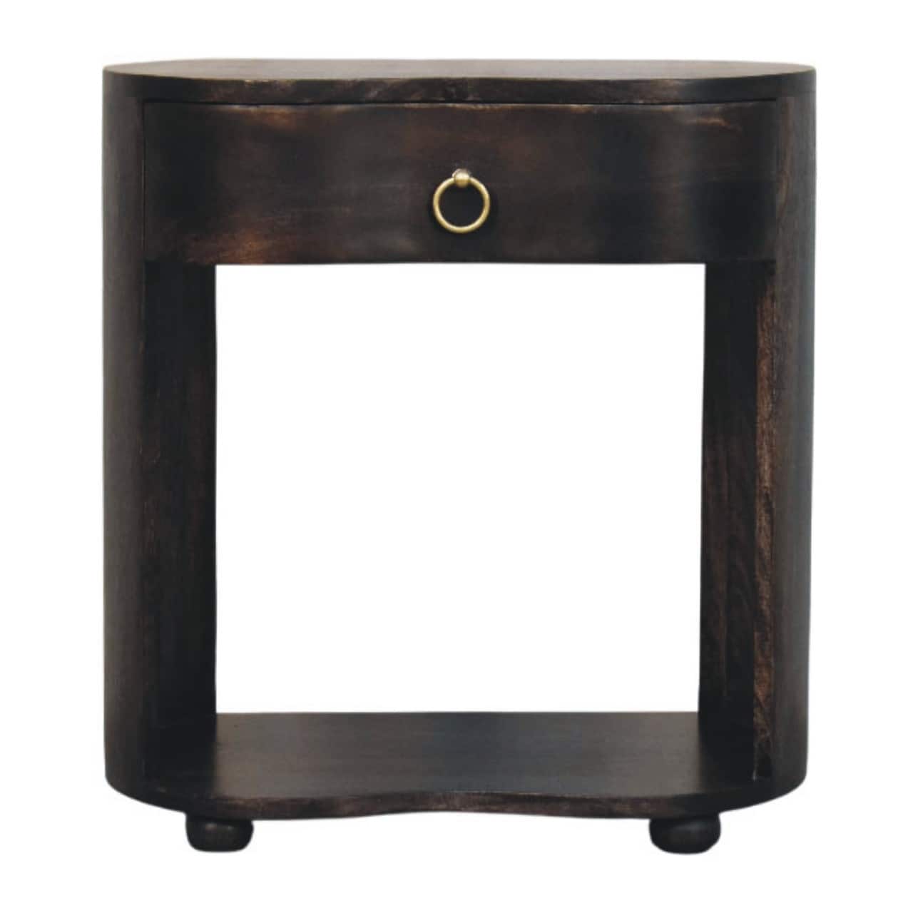 Artisan Furniture Solid Wood Monroe Bedside, Brown
