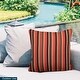 preview thumbnail 21 of 34, Decorative Indoor Outdoor Weatherproof Throw Pillows Cushions with Inserts – 18x18 Inches - 18''X18''