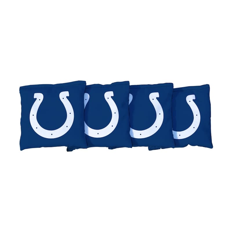 Indianapolis Colts NFL Football Blue Cornhole Bags - Corn Filled