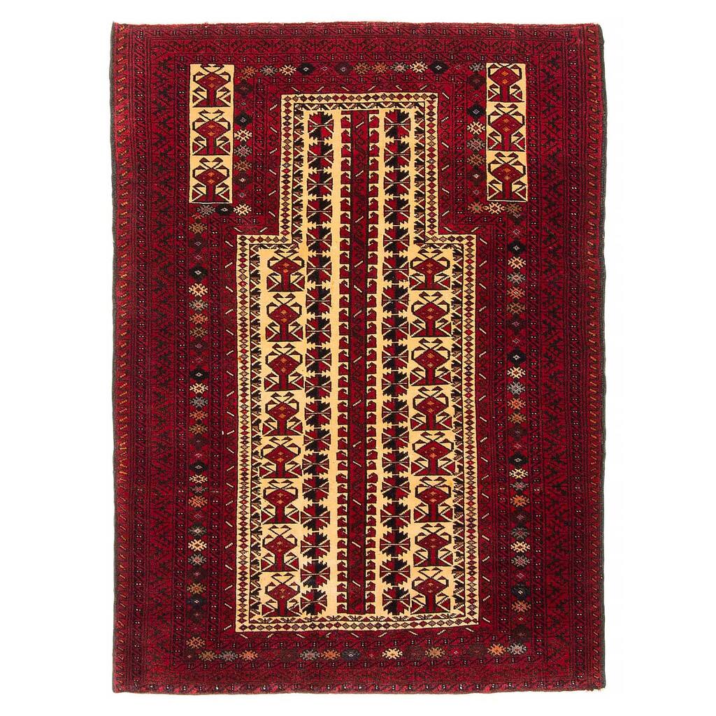 Teimani Beige Rug 2'11" x 4'1" - 2'11 x 4'1