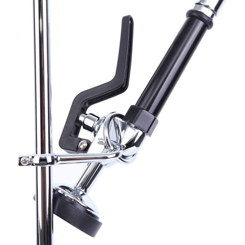 Pull Down 2-Handle Wall Mount Pre-Rinse Spray Utility Kitchen Faucet