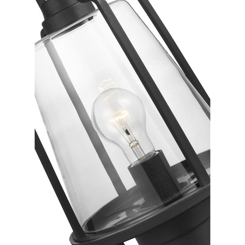 Benton Harbor Collection One-Light Post Lantern with DURASHIELD - 12.200" x 18.900" x 12.200"
