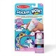 preview thumbnail 1 of 9, Melissa & Doug Sticker WOW Sticker Stamper & Activity Pad - Unicorn - Multi Multi - Kids