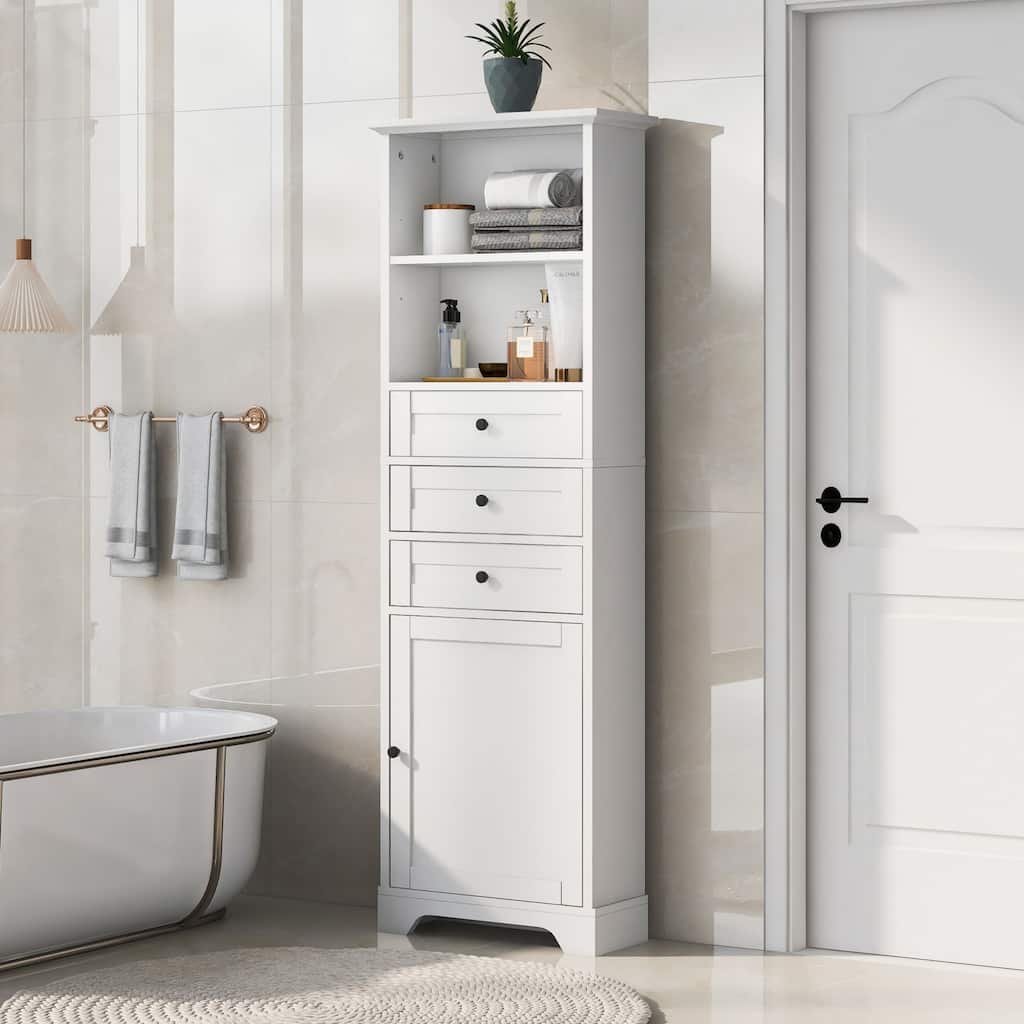 Bathroom High Storage Cabinet